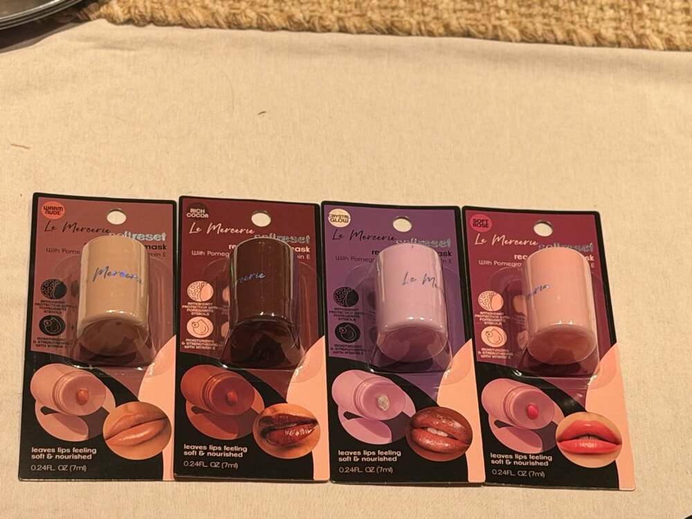 Le Mercerie Soft Reset Recovery Lip Mask -- Set of 4